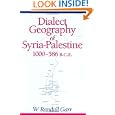 Dialect Geography of Syria-Palestine, 1000-586 B.C.E