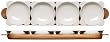 Sagaform Tapas Series Small Serving Bowl Set, White