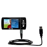 IMAGE OF Classic Straight USB Cable for the Philips Muse MP3 Video Player FullSound with Power Hot Sync and Charge capabilities - uses Gomadic TipExchange Technology