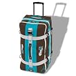 BoGi Koffer Reisetasche Trolley Koffer 85l cyan 208598