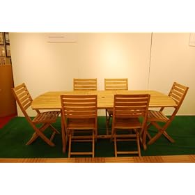 Teak Dining Set - St. Bart Collection by