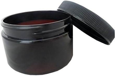 Herb/Spice/Stash Jar 2 oz. Amber Plastic PET Jar FRD