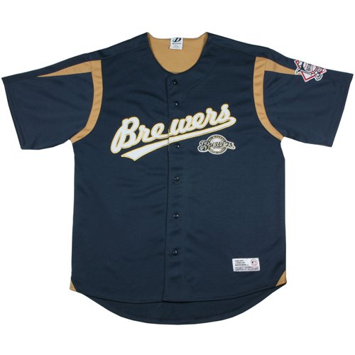 Milwaukee Brewers Major League Baseball Jersey Large (36-38) by Dynasty