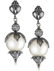 Azaara "Paris" Christiane Pearl Drop Earrings