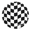 NASCAR Checkered Flag 7 inch Party Plates (8 pack)