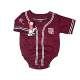 Texas A&M University Aggies NCAA Baseball Infant/baby Onesie Jersey 0-12 months