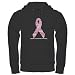 Artsmith, Inc. Hoodie (Dark) Cancer Pink Ribbon Support Breast Cancer Awareness