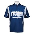 Storm Bowling Authentic Bowling Jersey- Navy