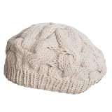 Miso Cable Beanie - Stone - Womens