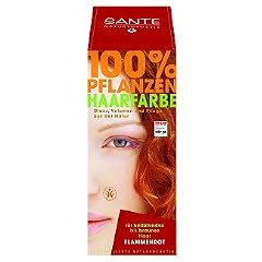 Sante Pflanzenhaarfarbe flammenrot, 100 g