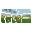 Beleduc Four Seasons Five Layer Puzzle by Hape