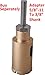 DAMO 3/8 inch Diamond Core Drill Bit for Porcelain, Ceramic, Tile, Quartzite, Granite, Marble, Stone & Brick, Hole Saw 10mm