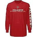Atlanta Falcons Red Team Shine Long Sleeve T-shirt