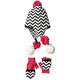 Toby & Company Big Girls' Fuzzy Chevron