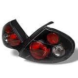 00-02 Dodge Neon Euro Taillights - JDM Black 