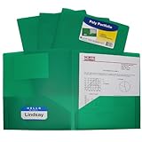 C-Line Two-Pocket Heavyweight Poly Portfolio, For Letter Size Papers, Includes Business Card Slot, 1 Case of 25 Portfolios, Green (33953) Knowing God: Walking through the Book of Books