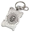 Pirates of the Caribbean Medallion Pewter Keychain