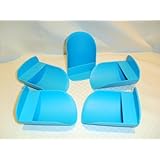 5 Tupperware Canister Scoops (Color of scoops many vary from picture)