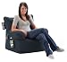 Comfort Research Big Joe Dorm Chair with Smart Max Fabric, Slate