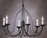 LAMPS BEAUTIFUL Colonial Lamps, Garlands Six Light Chandelier by Kichler--Excellent Customer Service--See our Feedback
