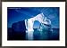 An Unusually Shaped Iceberg with Arch, Disko Bay, Ilulissat, Greenland Framed Photographic Poster Print by Graeme Cornwallis, 29x21