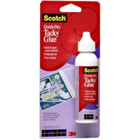 Scotch 020 2-Ounce Quick Dry Adhesive
