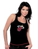 Majestic Threads Miami Heat Tank Top, Large, Black