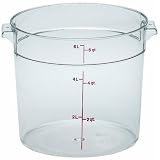 CambroRound6-QuartStorageContainer,Clear