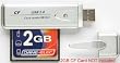 High Speed CF Compact Flash USB Card Reader for use with Digital SLR, DSLR, Digital Cameras 1GB,2GB,4GB,8GB 16GB CF!