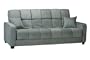 Handy Living Futon Caribe Sofa Sleeper, Sky