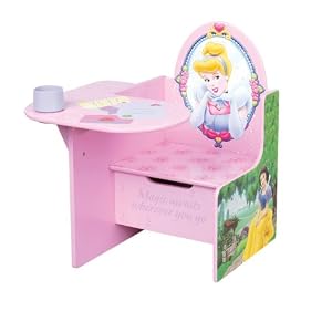 Delta Enterprise Disney Princess Chair Desk with Storage