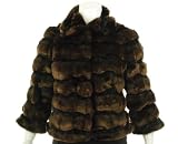INC International Concepts Snap Faux Fur Coat