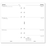 Filofax 2011 Personal Week on Two Pages Diary Refill Insert W95xH171mm Ref 6842111