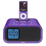 iHome Alarm Clock for iPod® - Purple (iH22UV)