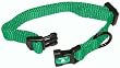 Hamilton "Fits All" 3/8" Adjustable Nylon Dog Collar, Green, X-Small (7-12 in)