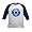 Navy and White