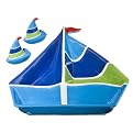 Whim by Cynthia Rowley Tray and Salt and Pepper Set - Sailboat