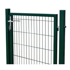 Gartentor, Zaun, Camas, 1030x1000mm inkl. Pfosten RAL 6005/gr�n