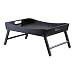 Winsome Wood Benito Bed Tray with Curved Top, Foldable Legs