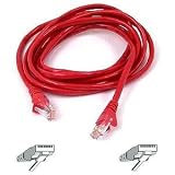 A3L791B01M-REDS  -  Category 5e Network Cable - 1 m - 1 Pack