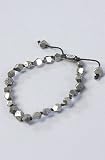 41U3PKTxHTL. SL160  M Cohen The Pyrite Bracelet in Silver,Jewelry for Men