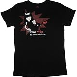 Emily the Strange juniors women's shirt tee Leave Me Alone Black
