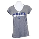 Indianapolis Colts Women's Comfort NFL T-Shirt - Gray - XL