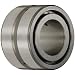 INA Cylindrical Roller Bearing, Double Row, Removable Outer Ring, Semi-Fixed, Flanged, Normal Clearance, Open End, Oil Hole, Metric