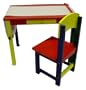 Beck Children's Wooden Art Desk and Chair with 100 ft. Roll of Paper