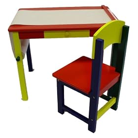 Beck Children's Wooden Art Desk and Chair with 100 ft. Roll of Paper by Beck International