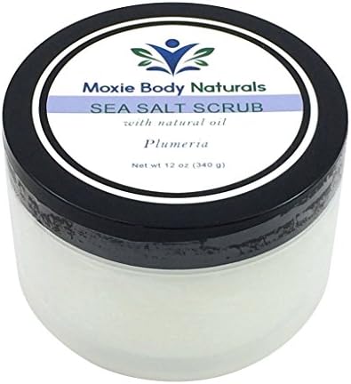 Natural Sea Salt Exfoliating Body Scrub with Natural Oil. All Skin Types. No Parabens, Phthalates, Dyes, Gluten, Artificial Preservatives, or Formaldehyde. Made in the USA, Cruelty-Free. 12 Ounces.