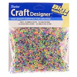 10/0 Rocaille Seed Beads, Inside Multi Op, 100 Gram Pkg.