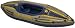 Intex CHALLENGER K1 KAYAK (84" Aluminum Oars, 68305) with carry bag