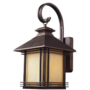 Blackwell 1 - light Wall Sconce, 16H, HAZELNUT BRONZE by Home Decorators Collection